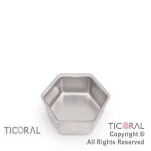 MOLDE HEXAGONAL ALUMINIO N.1 x 1